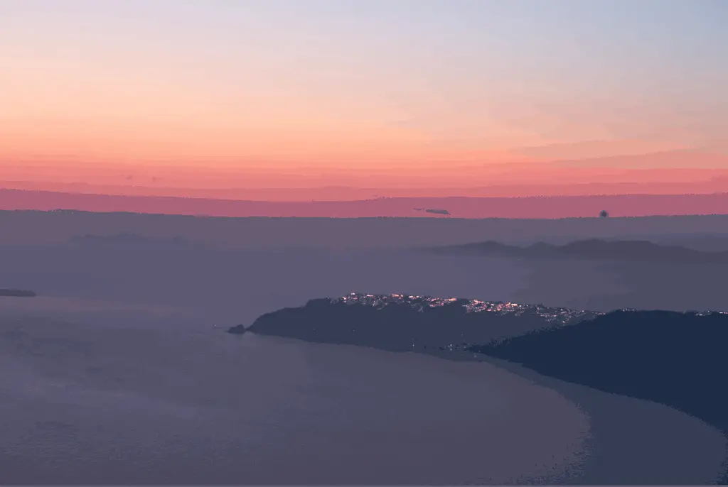 Oia sunset Santorini RAW file 24102018